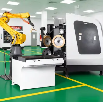 High Efficiency Robotic Grinding Machine for Metal