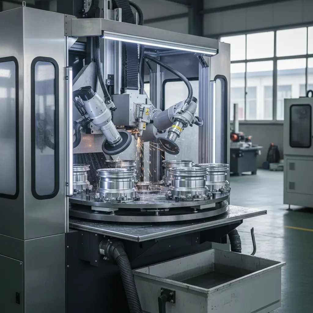 Cnc Polishing Machine For Auto Parts Grinding Polishing Solutions