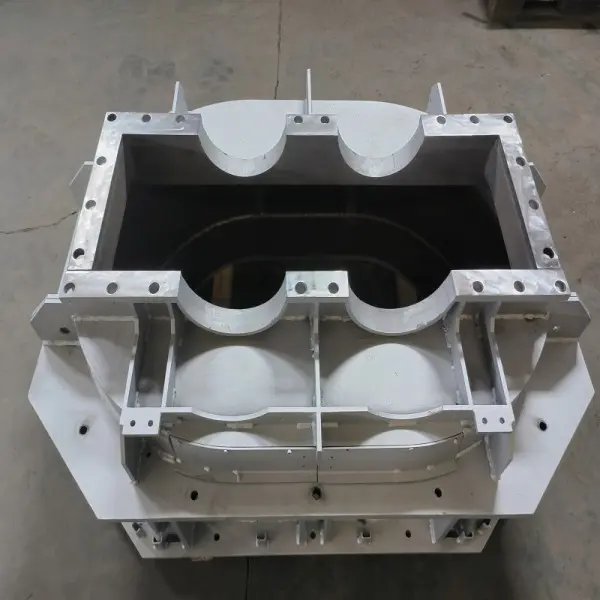 Medium frequency induction furnace for copper melting