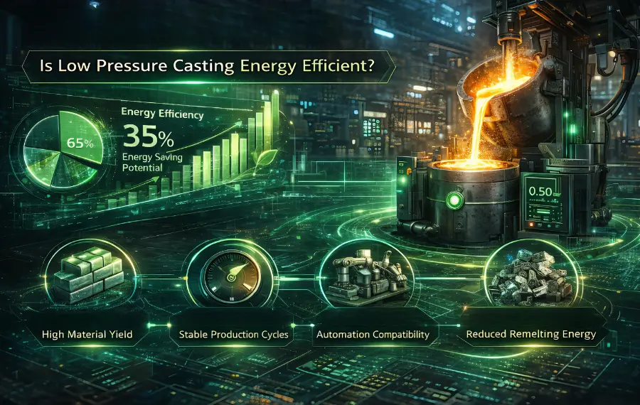 Is Low Pressure Casting Energy Efficient?