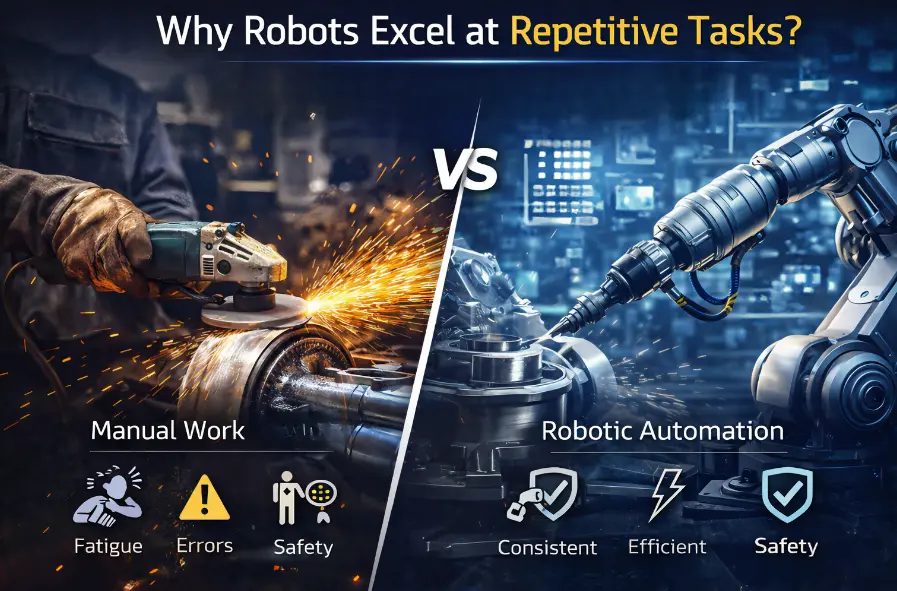 Why Robots Excel at Repetitive Tasks