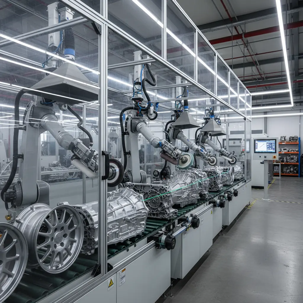 Automated Polishing System For Auto Parts Grinding Polishing Solutions