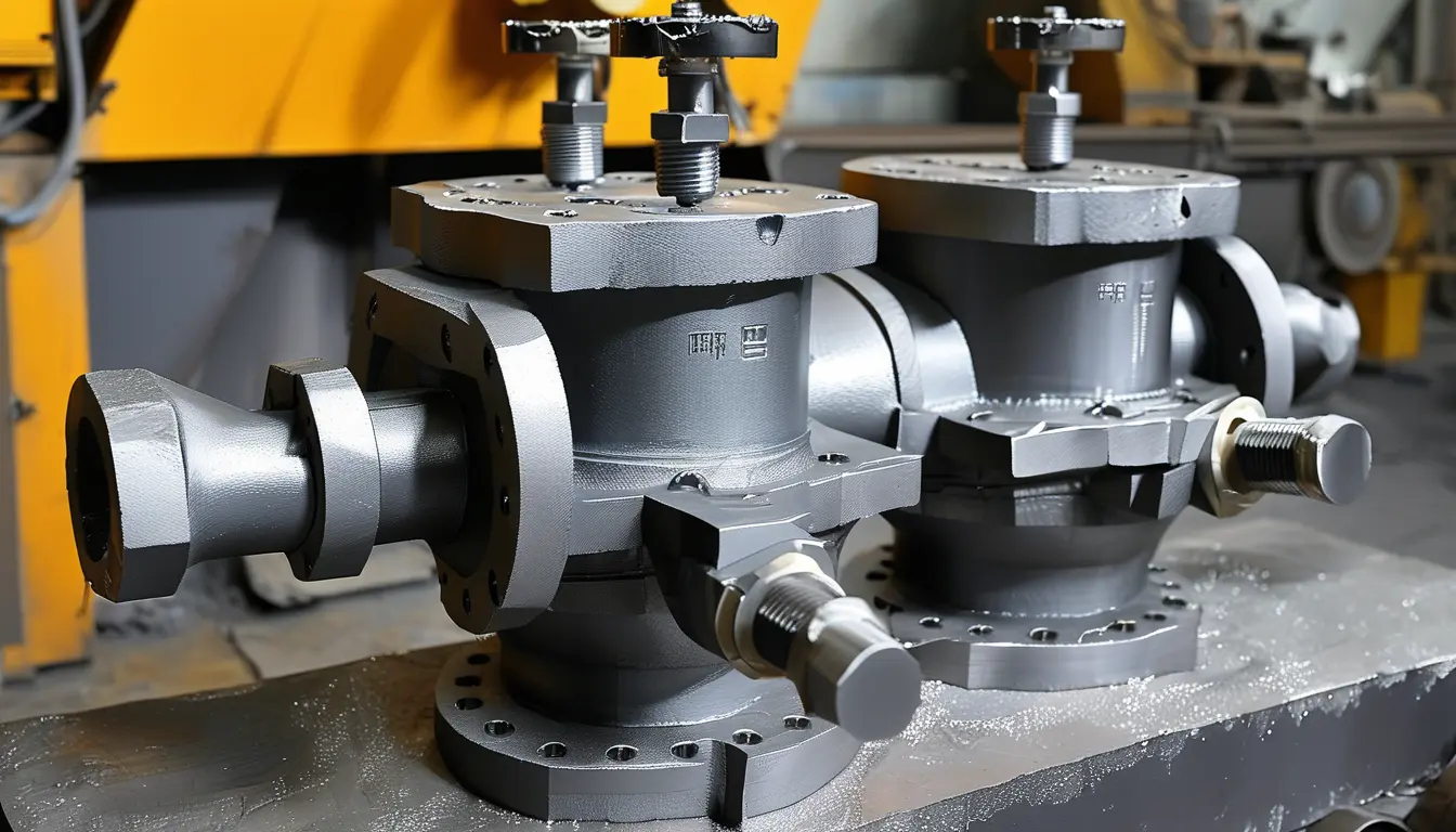 Gravity Casting System For Water Meter Valve Casting Finishing Solutions