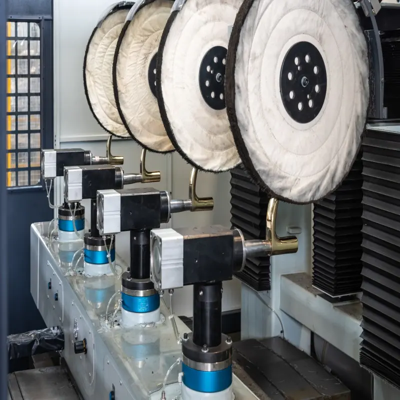 Industrial Robotic Auto Polishing Machine New Used Bearing Adjustable Wheels Multi-Spec Workpiece Motor Metal Polishing Machine