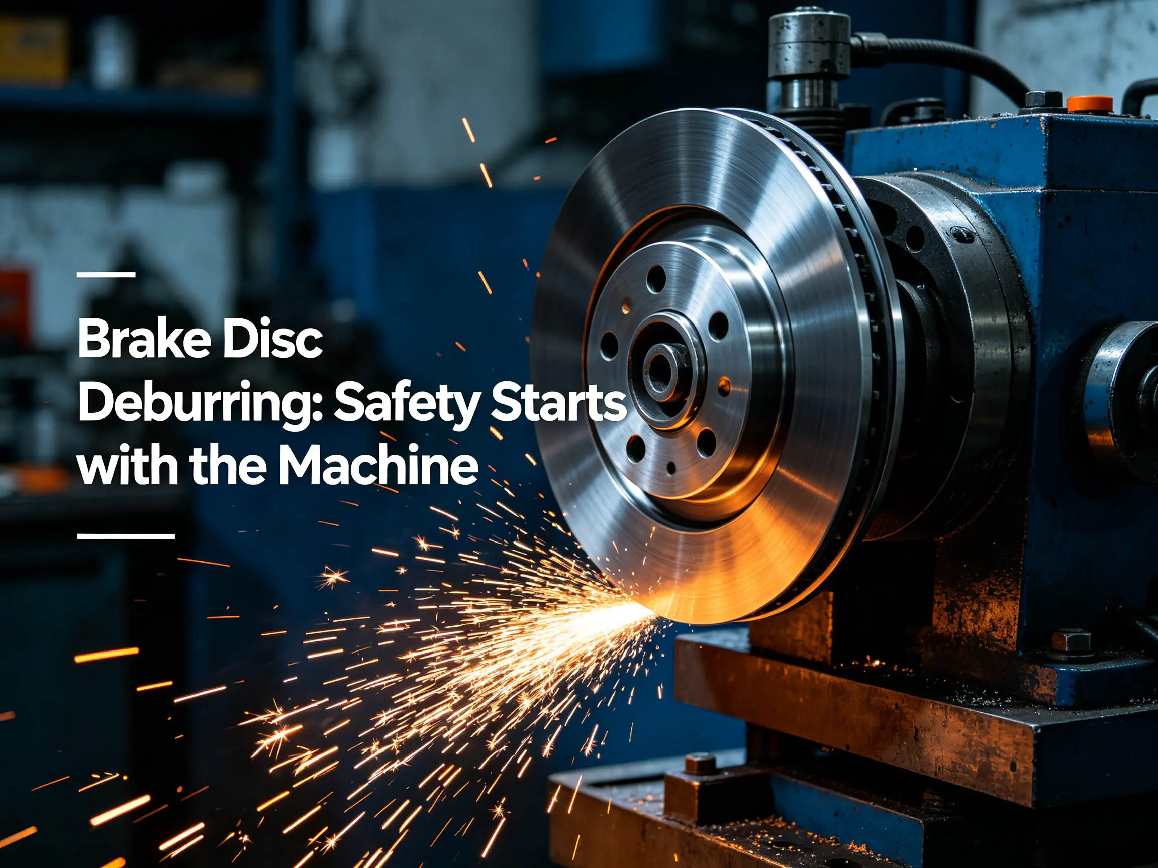 Brake Disc Deburring: Safety Starts with the Machine