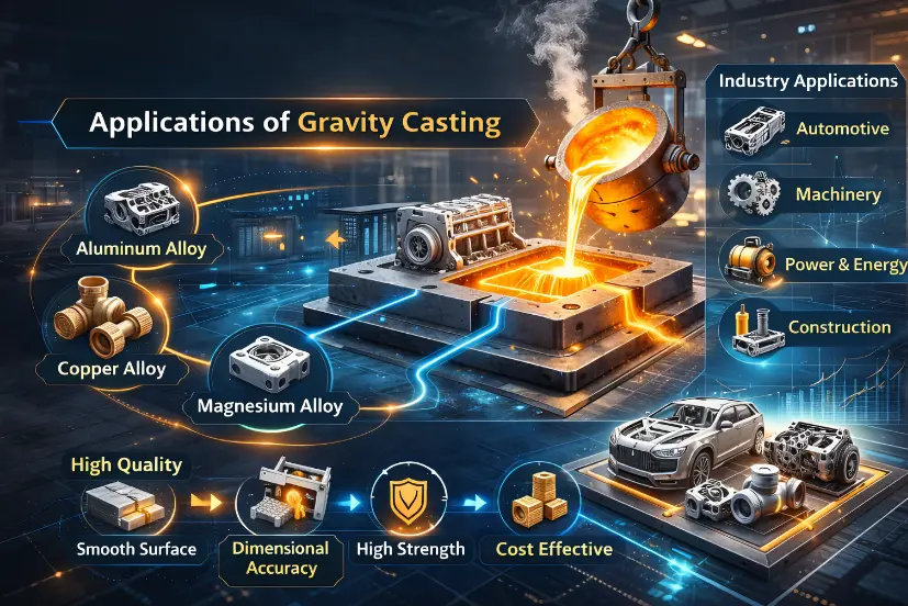 Applications of Gravity Casting