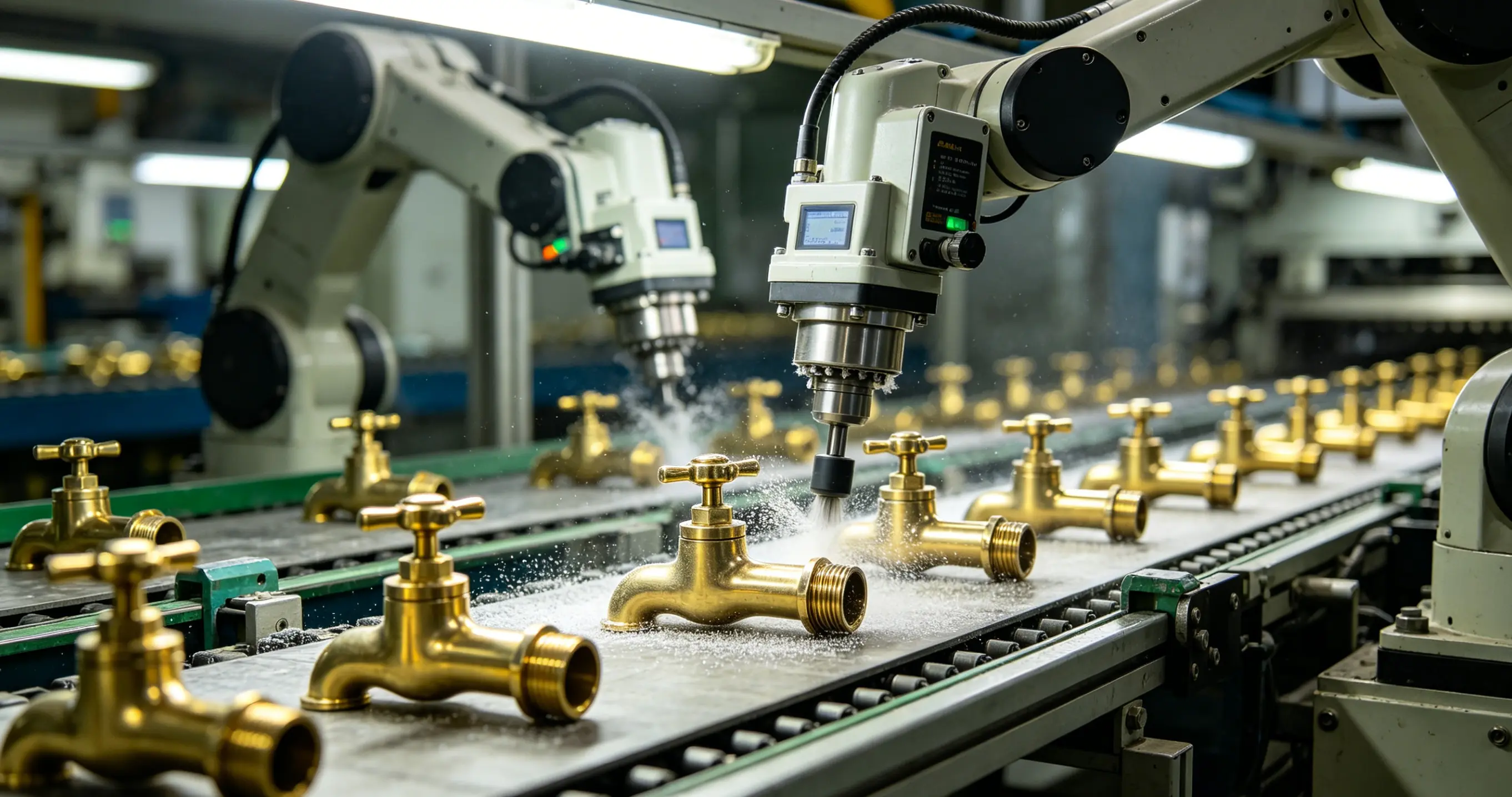 Brass Faucet Deburring Solution: From Casting to Ready-to-Install
