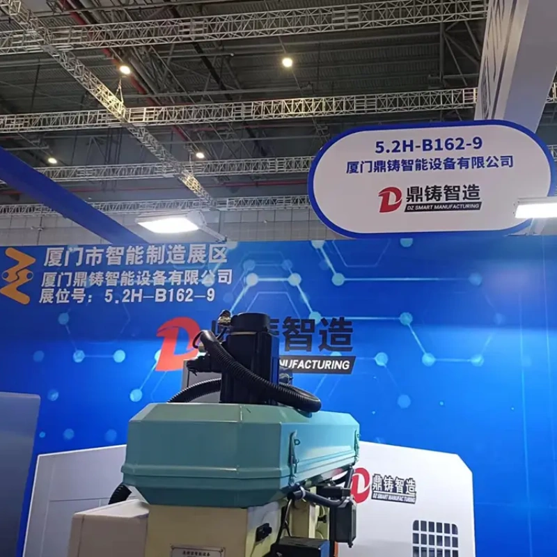 Xiamen Dingzhu intelligent equipment appeared at the 24th Shanghai Industry Fair: Leading the new era of intelligent grinding, innovation drives the future