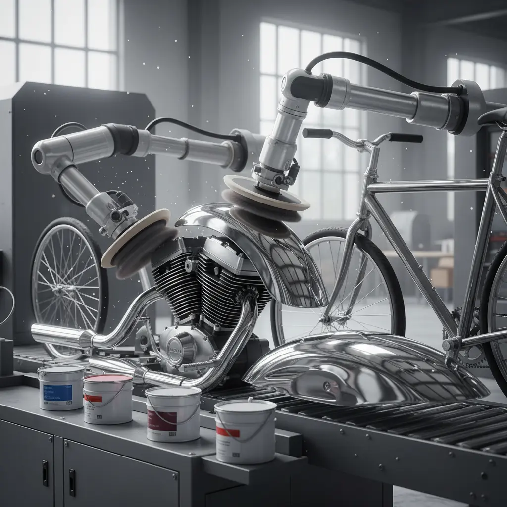Gbc Intellibrite Polishing Systems For Motorcycle Non-Motor Vehicle Parts Grinding Polishing Solutions