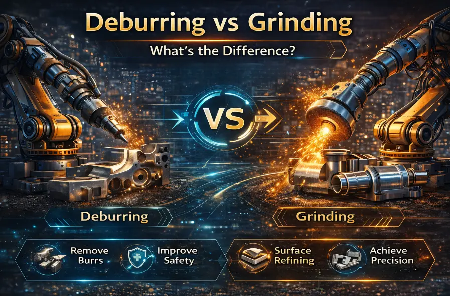 Deburring VS Grinding