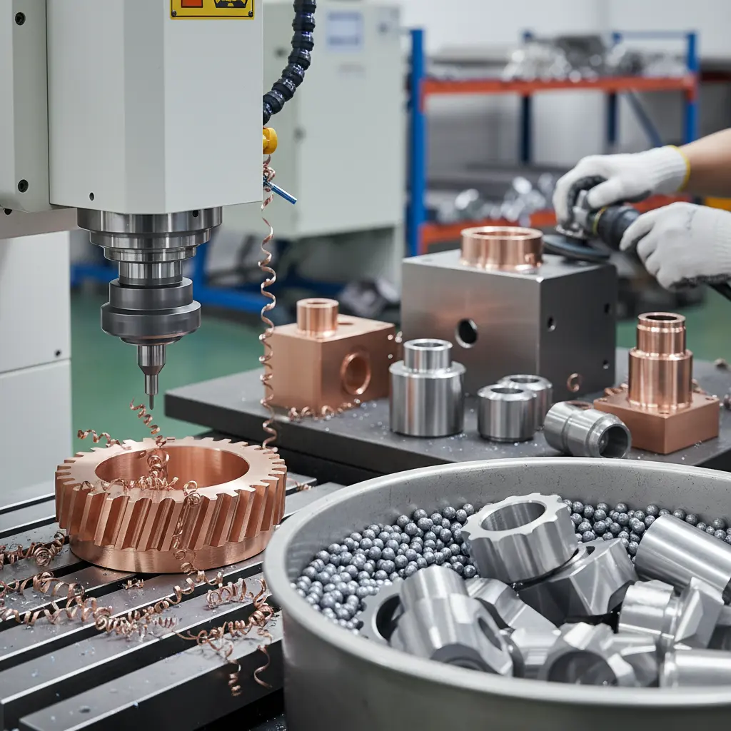 Cnc Die Casting For Copper Alloy Zinc Alloy Casting Finishing Solutions