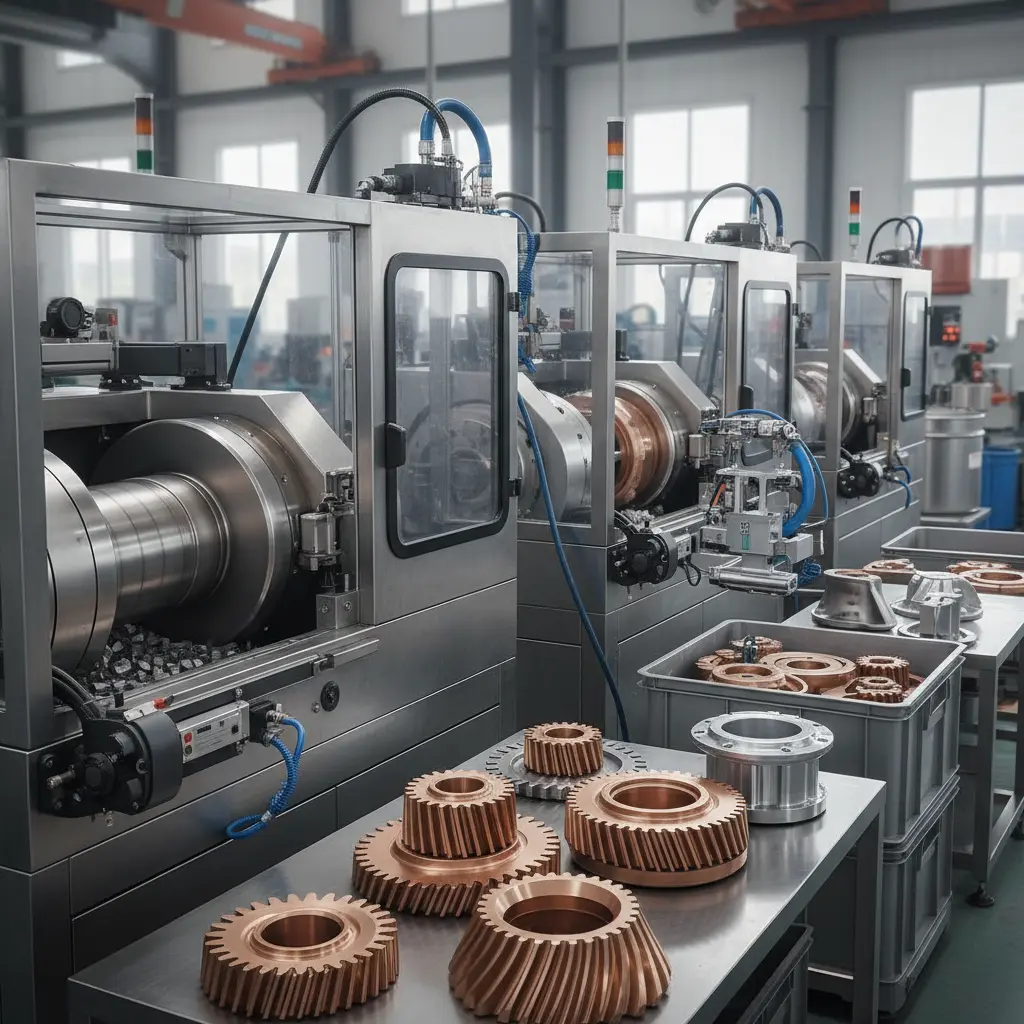 Gbc Intellibrite Polishing Systems For Copper Alloy Zinc Alloy Casting Finishing Solutions