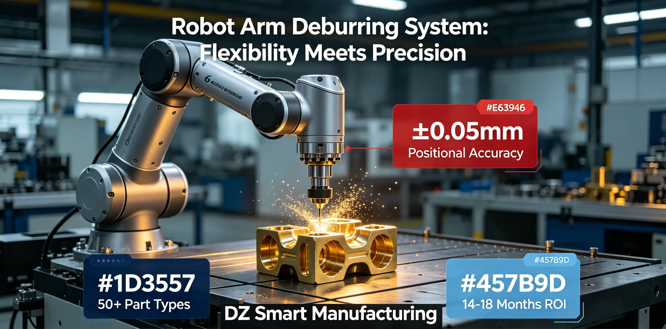 Robot Arm Deburring System: Flexibility Meets Precision