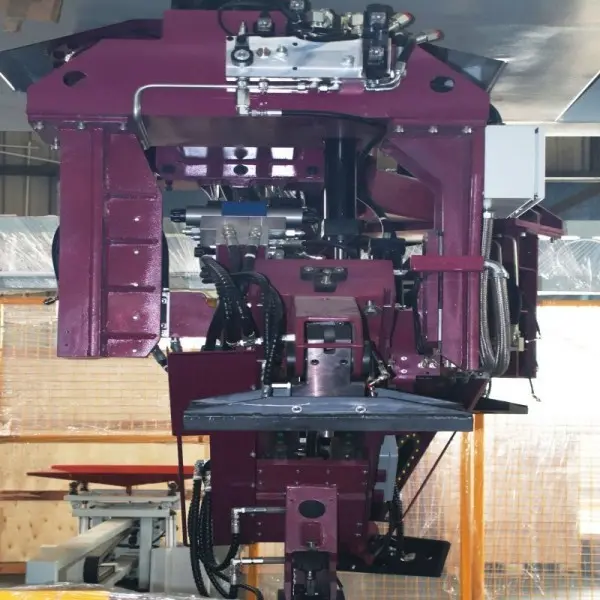 Low pressure brass casting equipment