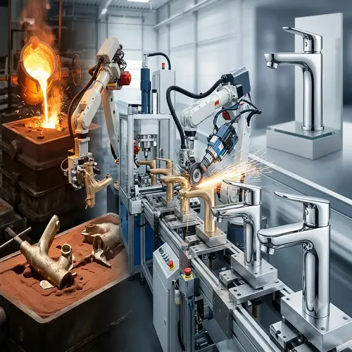 From Casting to Mirror Finish: How Automation Is Transforming Faucet Manufacturing