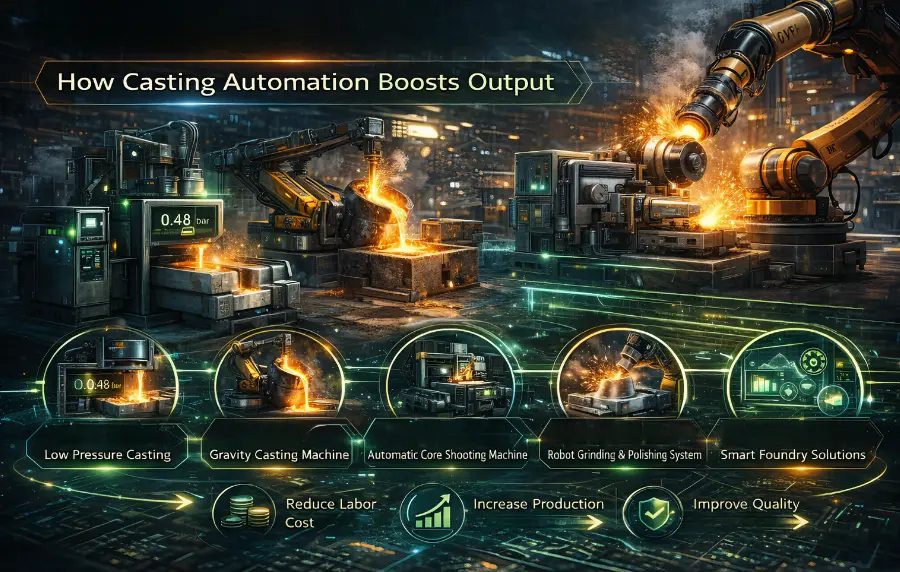 How Casting Automation Boosts Output