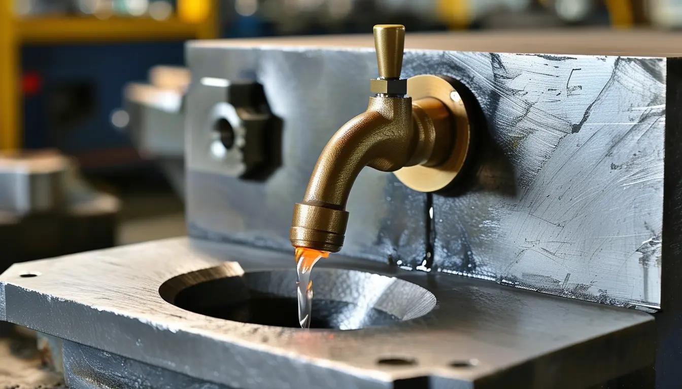 Water Tap Casting Machine For Copper Alloy Zinc Alloy Casting Finishing Solutions