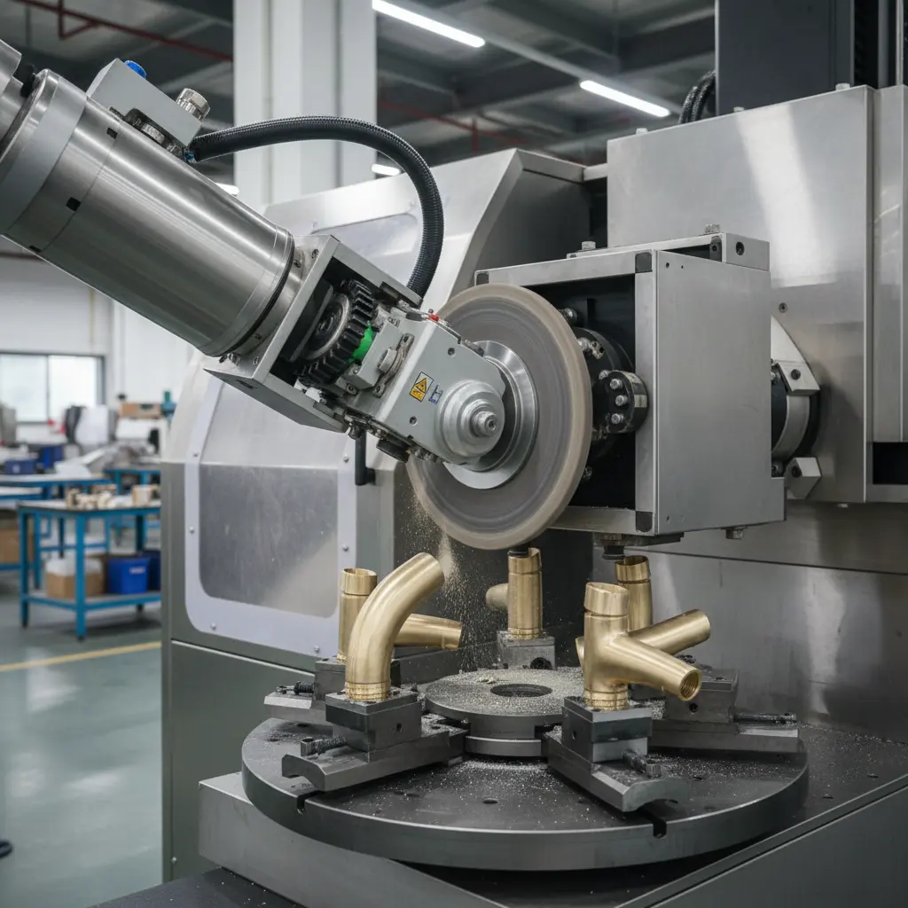 Cnc Polishing Machine For Faucet Casting Grinding Polishing Solution