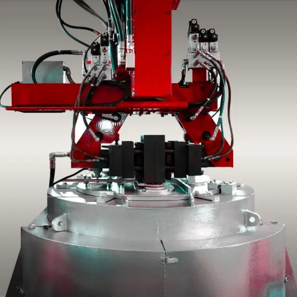 brass valve casting machine