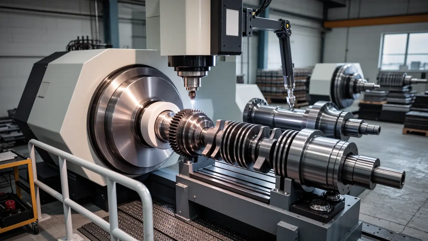 Cnc Castings For Construction Machinery Power Parts Grinding Solutions