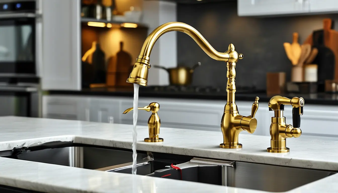 Brass Faucet Casting Machine For Kitchenware Tools Grinding Polishing Solutions