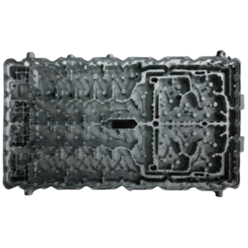 Fully automatic robot grinding and polishing system for filter cavity and housing