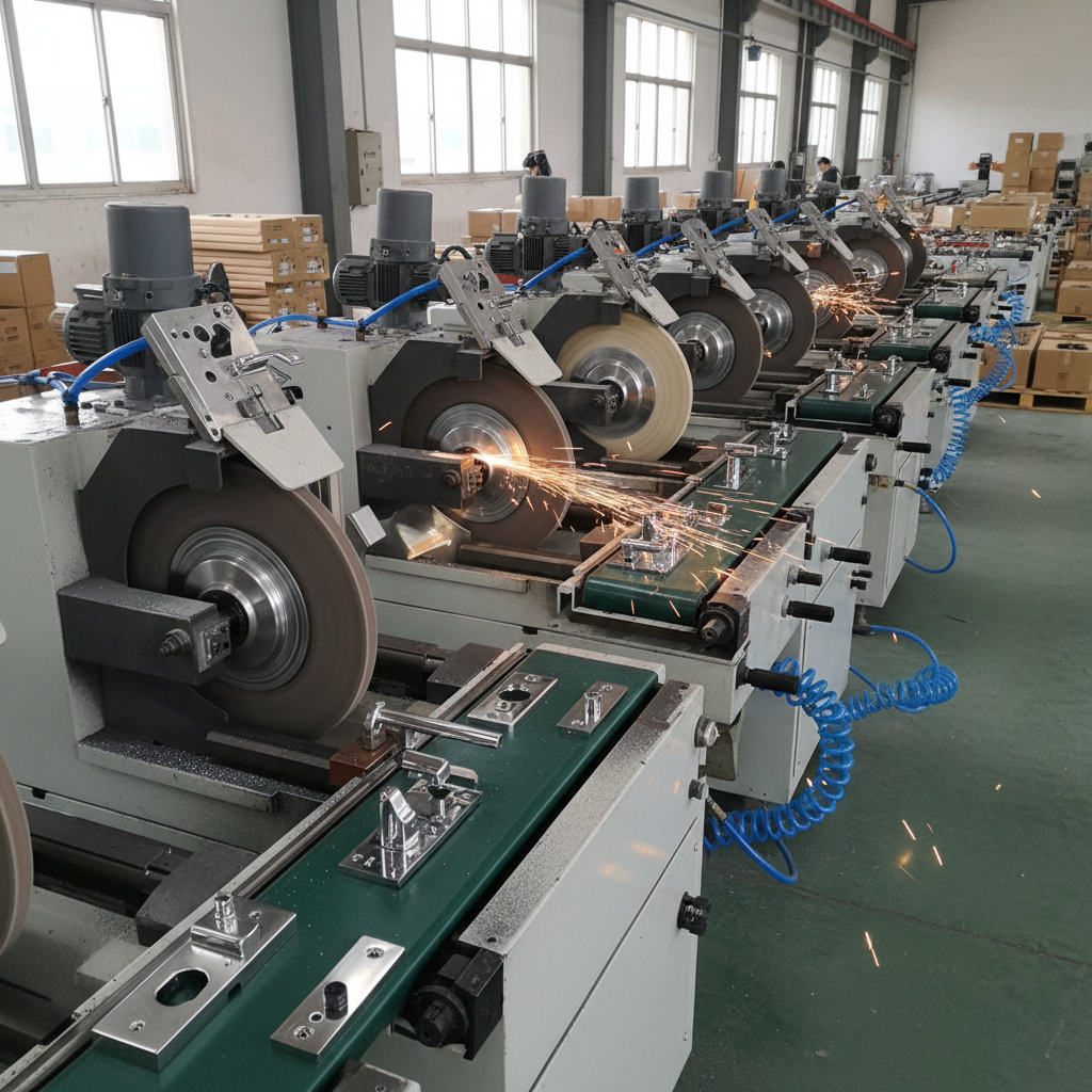 Surface Grinding Machines For Door Lock Furniture Hardware Grinding Polishing Solutions