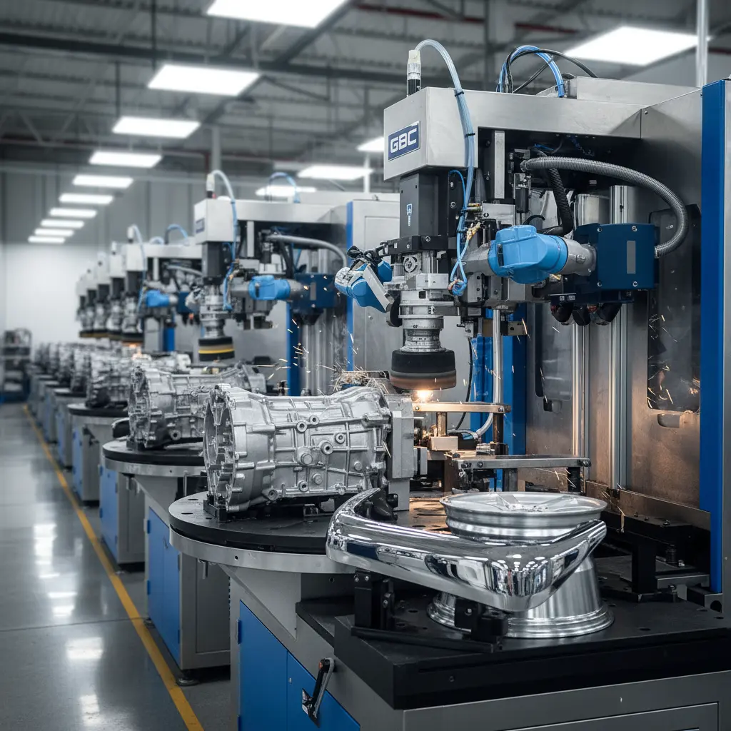 Gbc Intellibrite Polishing Systems For Auto Parts Grinding Polishing Solutions