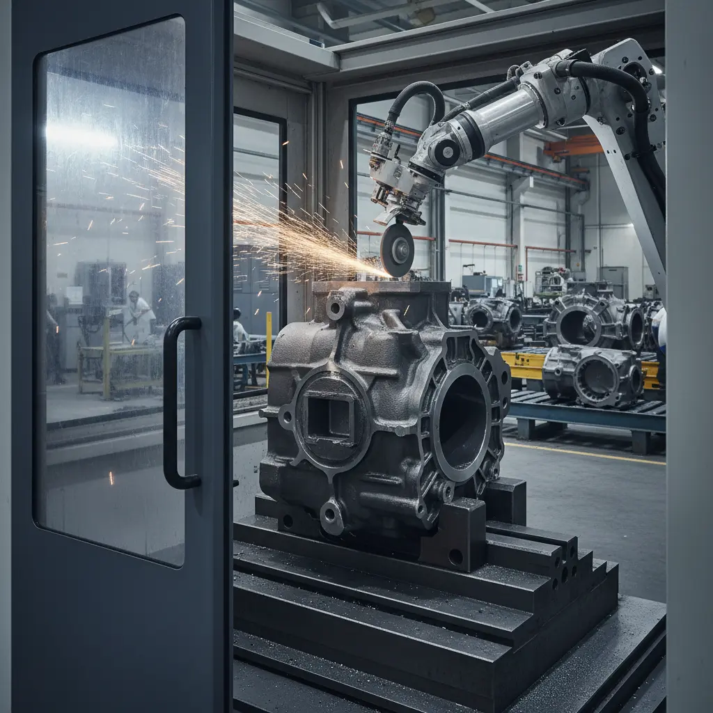 Cnc Machine Casting For Construction Machinery Power Parts Grinding Solutions