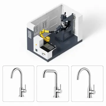 Fully Automatic Aluminum Alloy Polishing Robot Intelligent Grinding Machine for High Gloss Mirror Surface Finishing