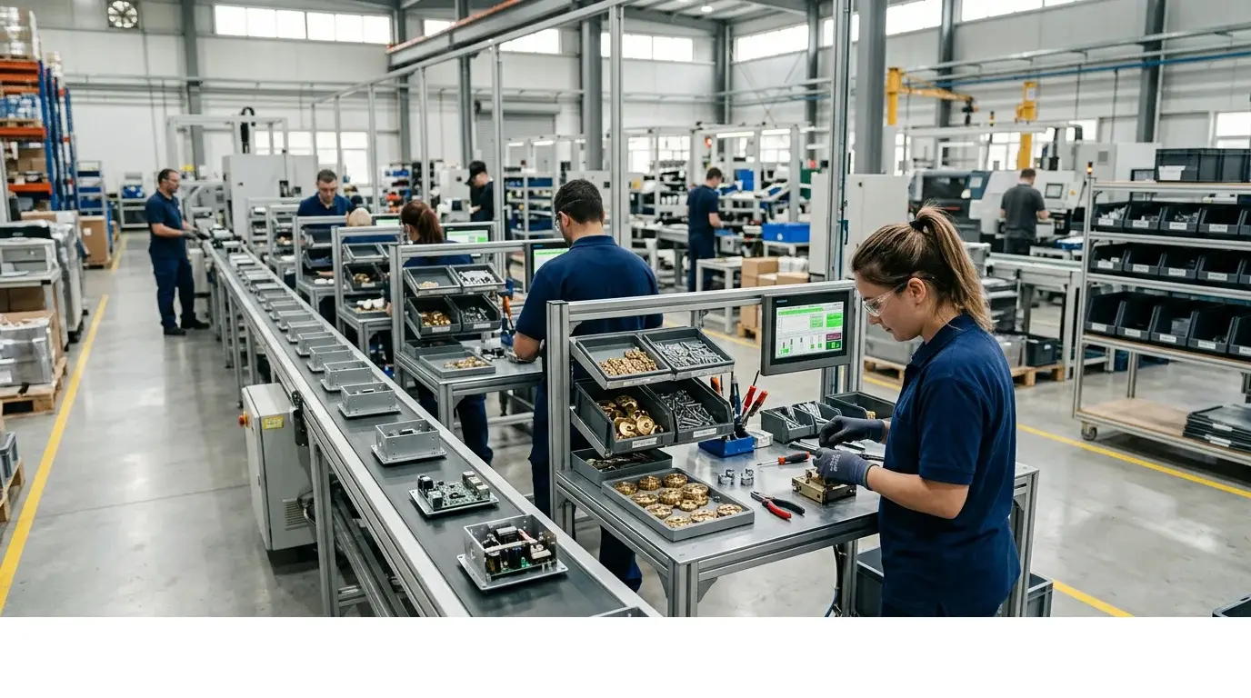 Hardware Factory Case Study: 60% Efficiency Gain with DZ Machines