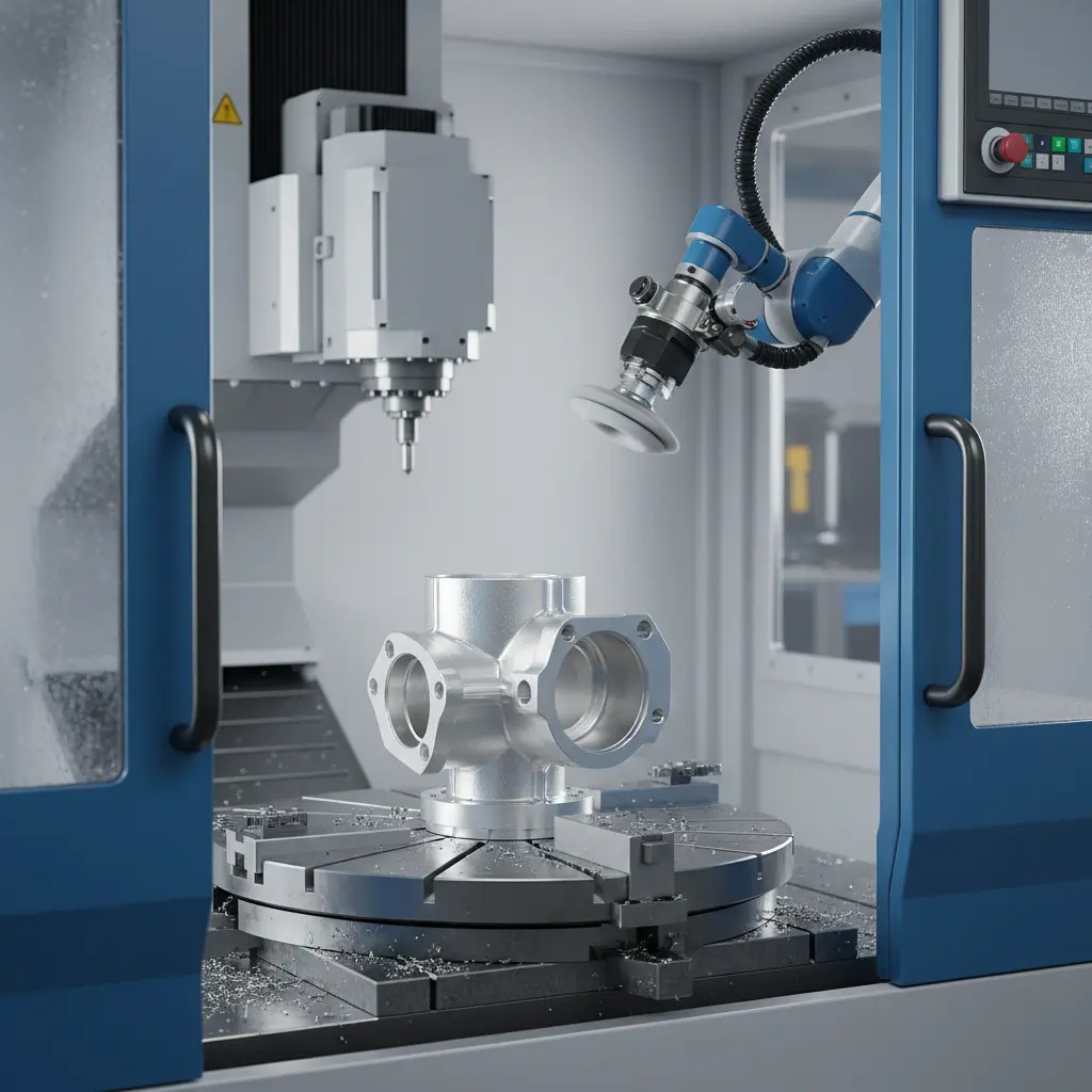 Cnc Die Casting For Water Meter Valve Casting Finishing Solutions