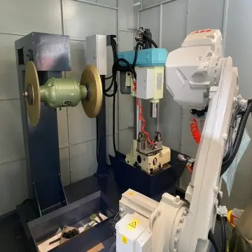 Robotic Grinding Machine for Metal Surface Finishing