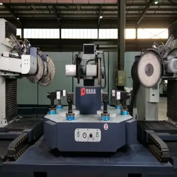 Industrial Robotic Auto Grinding Polishing Machine Adjustable Wheels Multi-Spec Workpiece Core Motor Metal Polishing Machine