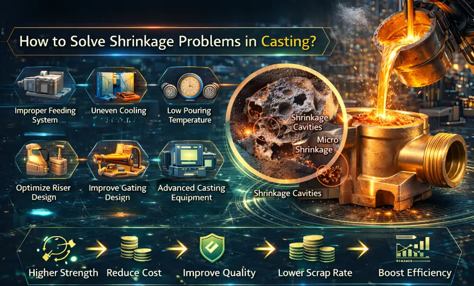 How to Solve Shrinkage Problems in Casting