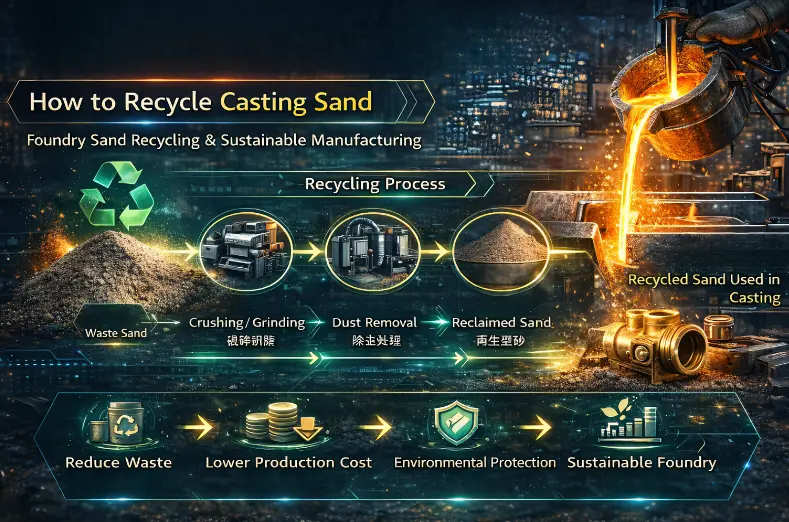 How to Recycle Casting Sand