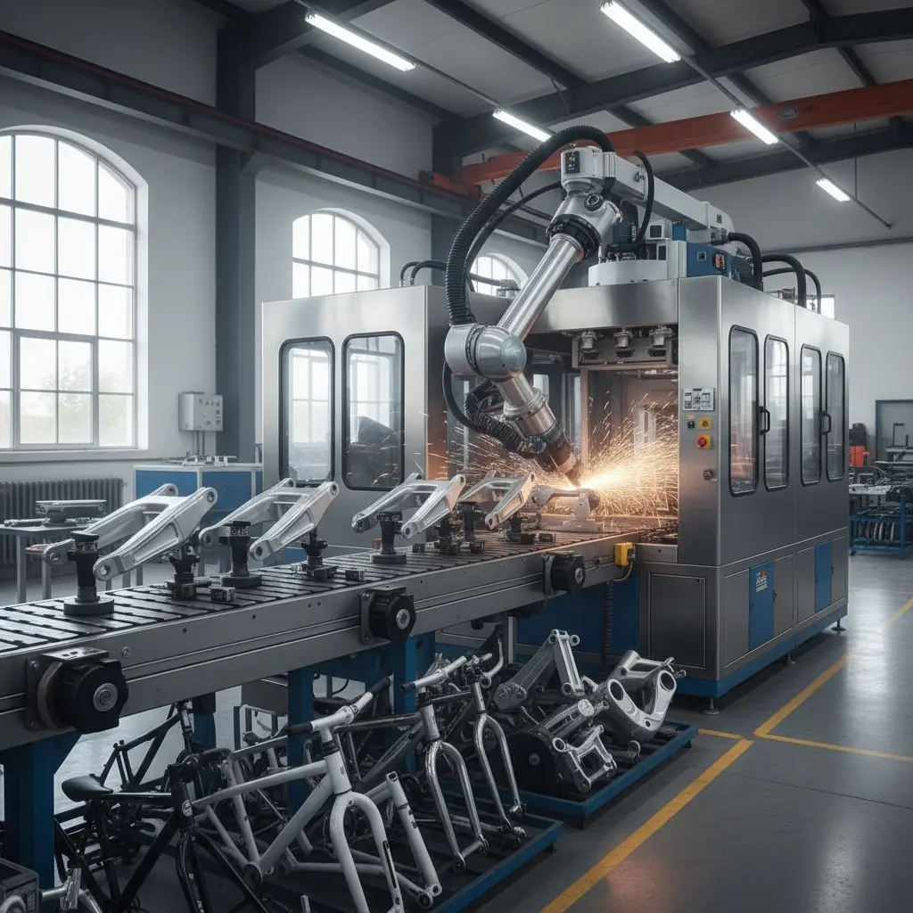 Automated Polishing Machine For Motorcycle Non-Motor Vehicle Parts Grinding Polishing Solutions