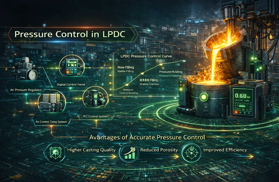 Pressure Control in LPDC