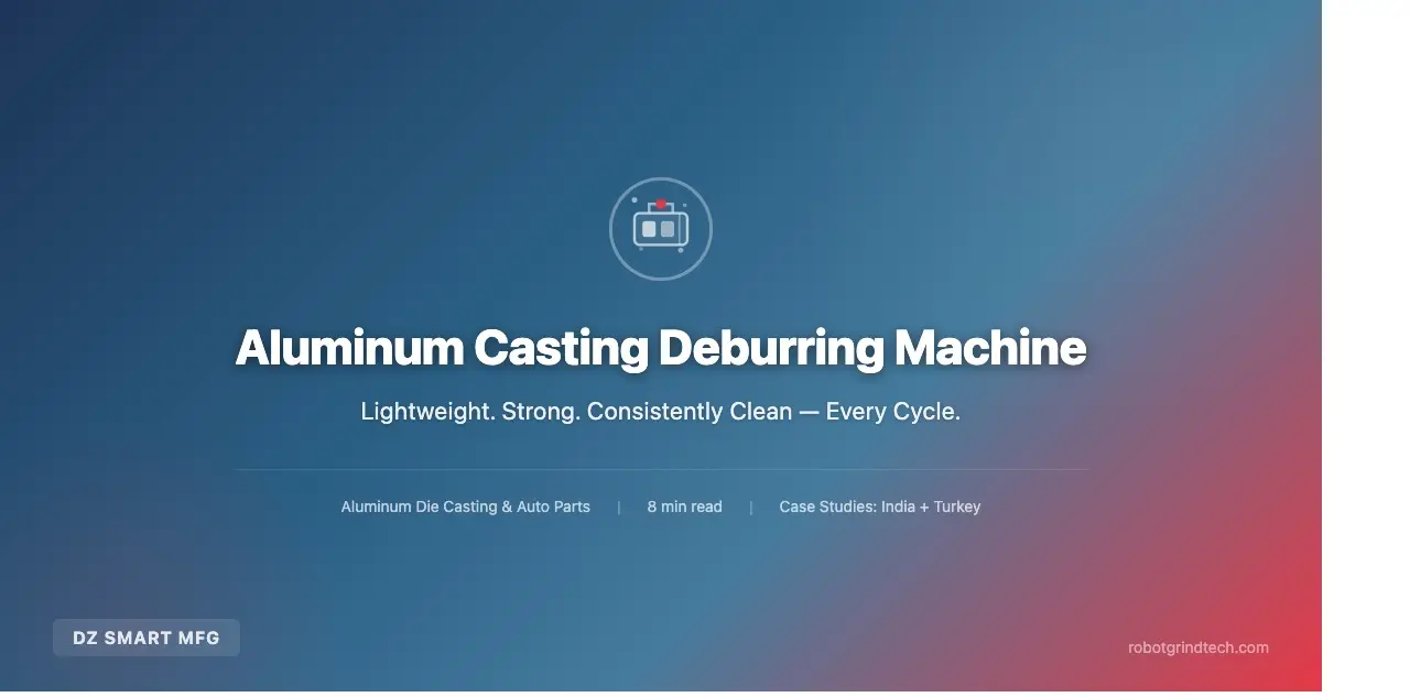 Aluminum Casting Deburring Machine: Lightweight, Strong, Clean