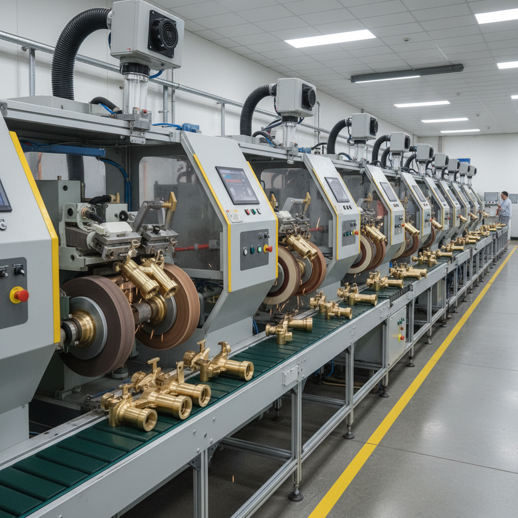 Surface Grinding Machines For Faucet Casting Grinding Polishing Solution