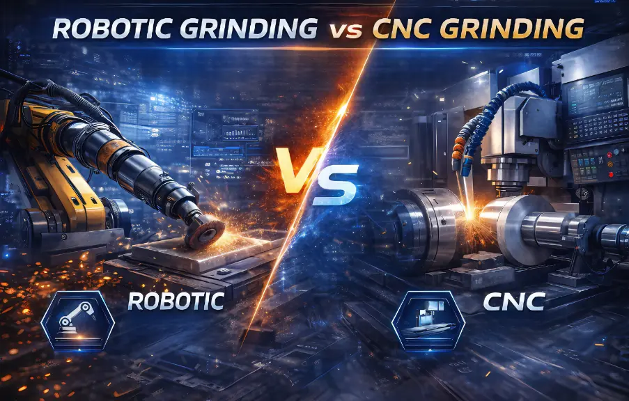Grinding Robotic VS CNC Grinding
