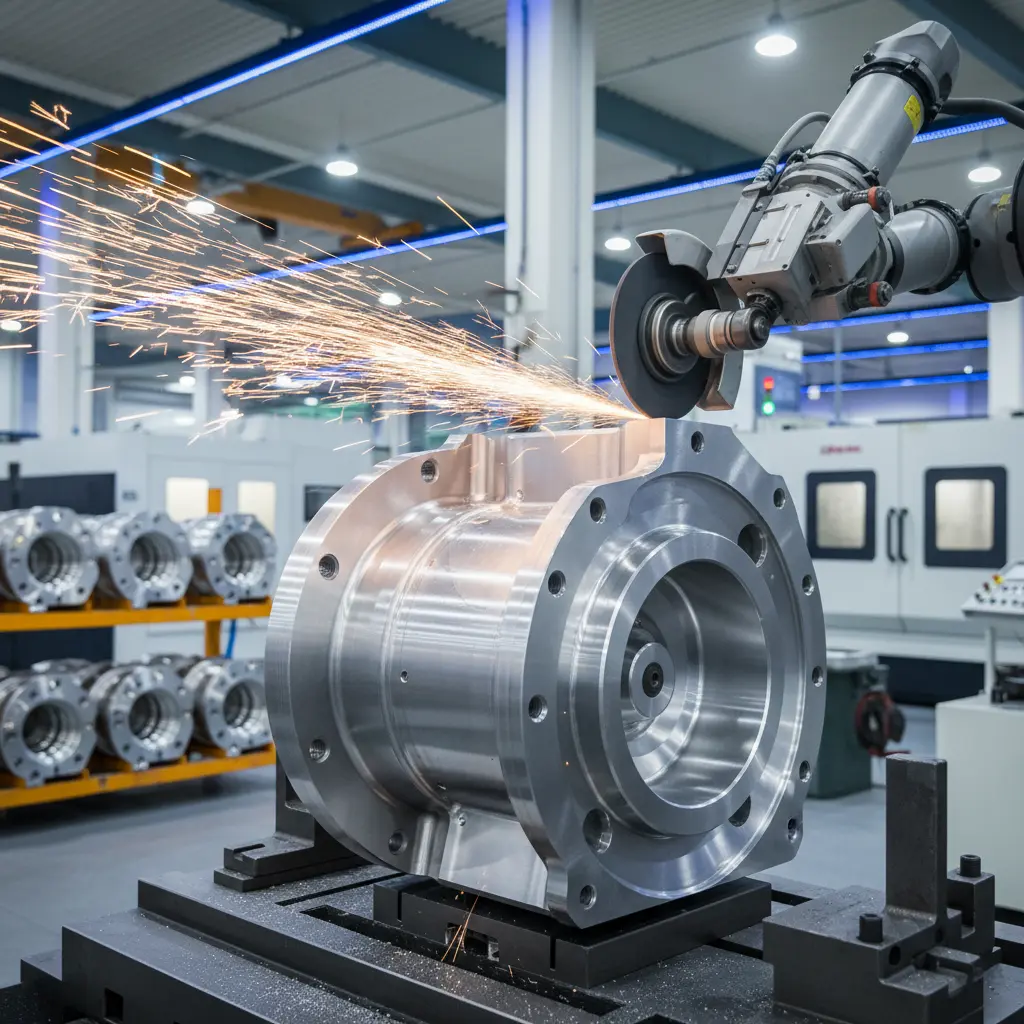 Cnc Die Casting For Construction Machinery Power Parts Grinding Solutions