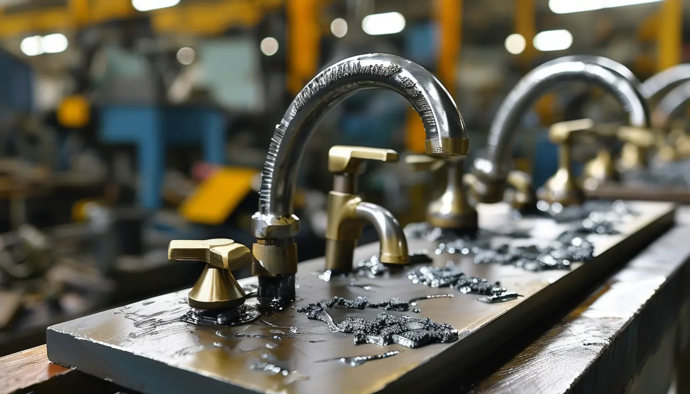 Automated Polishing System For Faucet Casting Grinding Polishing Solution