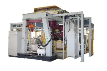 Automotive Copper Low Pressure Die Casting Machine System