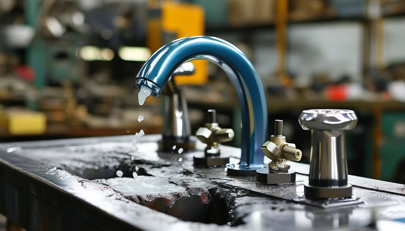 Faucet Buffing Machine For Auto Parts Grinding Polishing Solutions
