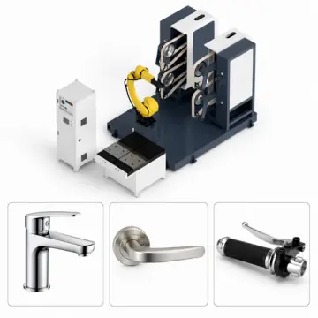 Intelligent Grinding and Polishing Robot Machine High-Speed Deburring Machine for Metal Casting Forging Parts Processing