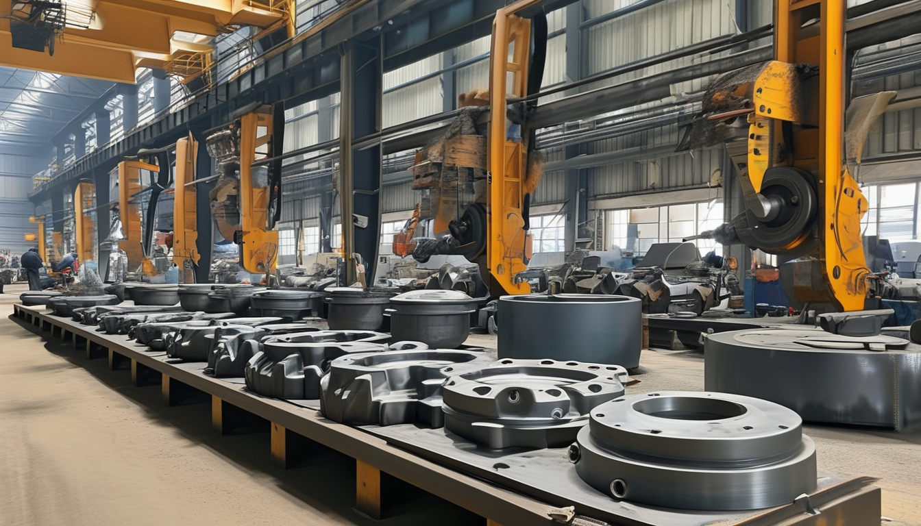 Gravity Casting System For Motorcycle Non-Motor Vehicle Parts Grinding Polishing Solutions