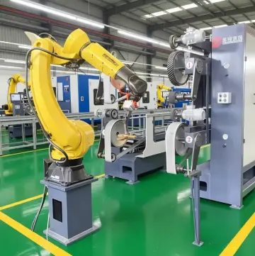 Industrial Robotic Polishing System for Faucets